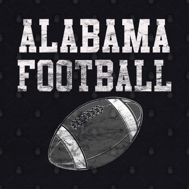 Vintage Alabama Football by tropicalteesshop